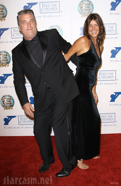 Daniel Baldwin with wife Joanne Baldwin on October 10, 2009