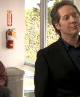 Dwight Schrute and Robert California of The Office