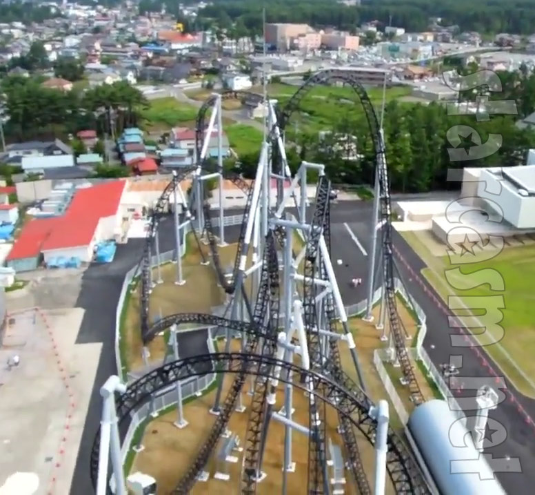 Takabisha world's steepest roller coaster