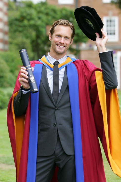 True Blood's Alexander Skarsgard, True Blood, Erik Northman, University of Leeds,