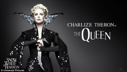 Charlize Theron in Snow White as Evil Queen