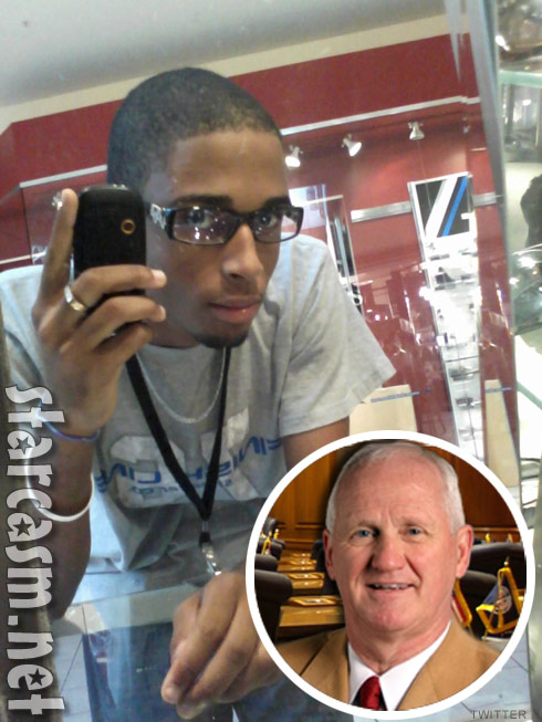 Kameryn Gibson photo with Rep. Phillip Hinkle inset - Craigslist scandal