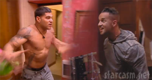 VIDEO Ronnie and The Situation fight it out on Jersey Shore 