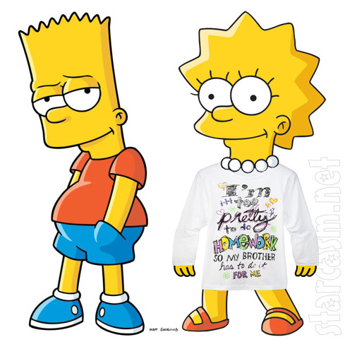 lisa wearing t shirt