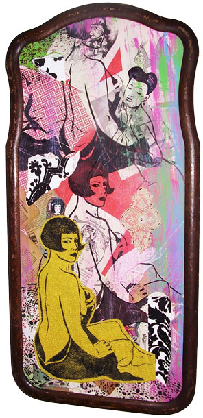 Painting by Danielle Colby Cushman from American Pickers