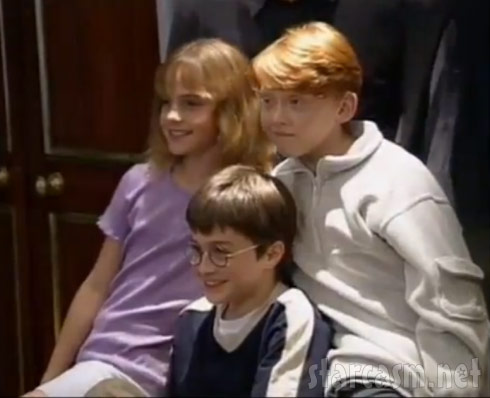 Emma Watson Daniel Radcliffe Rupert Grint from Growing Up With Harry Potter