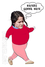 haters gonna hate animation with Teen Mom 2 star Jenelle Evans