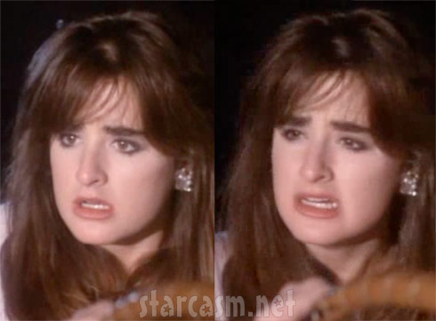 Real Hosuewives of Beverly Hills Kyle Richards as an actress in the 1989 film Curfew