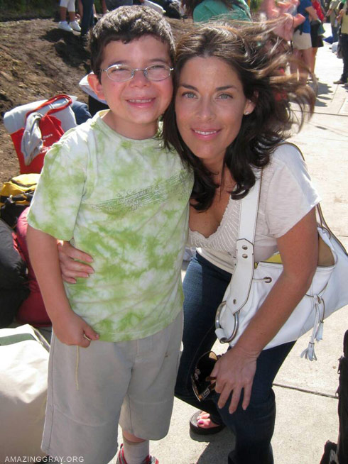 Slade SMiley's son Grayson with his mother Michelle Arroyo