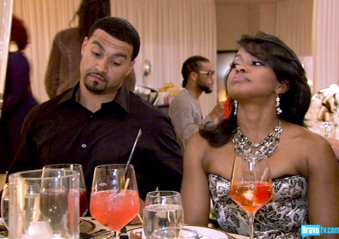 Real Housewives of Atlanta's Phaedra Parks with husband Apollo Nida