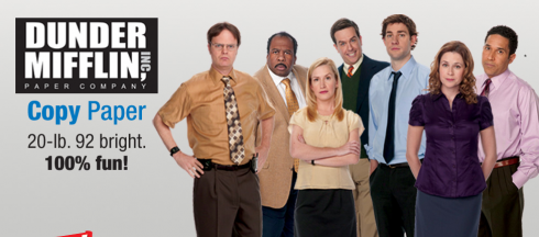 The Office's' Dunder Mifflin is actually making real paper now