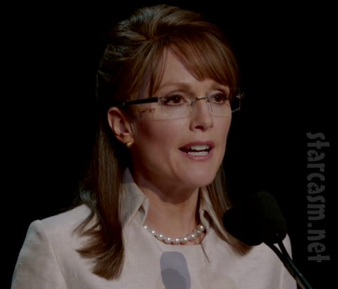 Julianne Moore as Sarah palin from Game Change official trailer