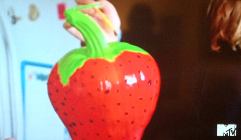 Kailyn Lowry Irwin's strawberry pumpkin from the Teen Mom 2 Season 2 premiere