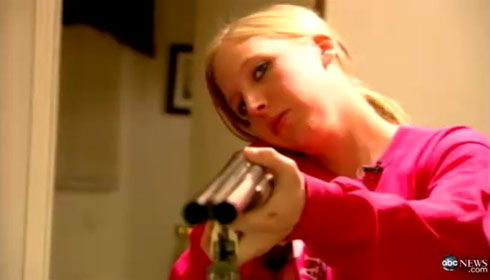 Teen mom Sarah Mckinley shot an intruder after asking permission via 911