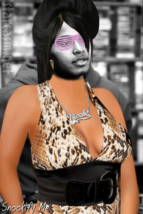 Snookie the cootchie crook Snookified with the Snookify Me app