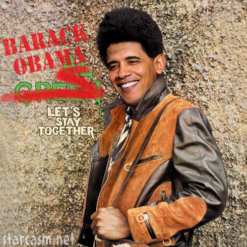 Barack Obama as Al Green Let's Stay Together