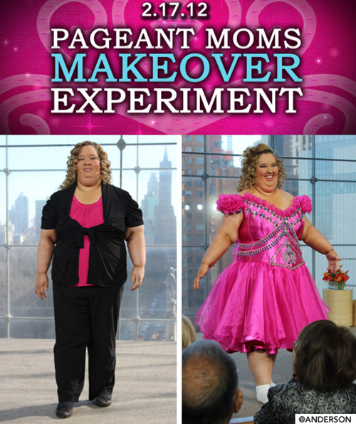 Anderson Cooper makes over Honey Boo Boo star Mama June in daughters pageant dress