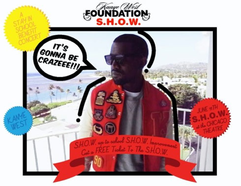 Promo for the Kanye West Foundation