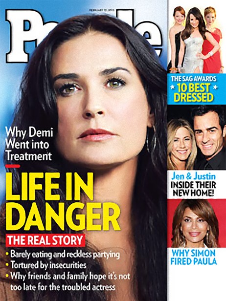 Demi Moore People magazine cover February 13 2012