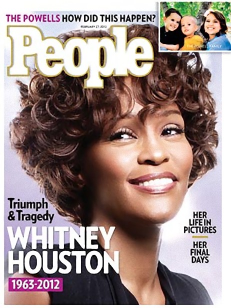 People magazine Whitney Houston tribute cover