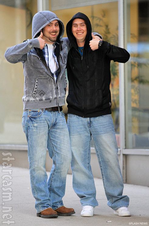 Leah Messer's ex husband Corey Simms and her boyfriend Jeremy Calvert in New York