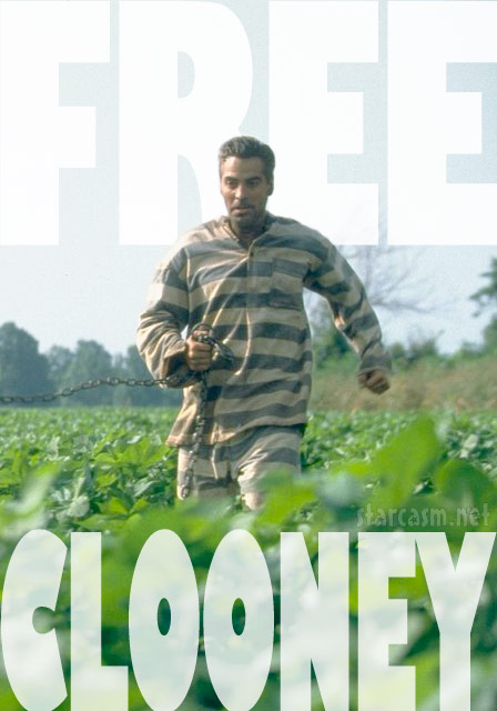 Free George Clooney poster