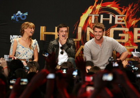 Liam Hemsworth Jennifer Lawrence Josh Hutcherson