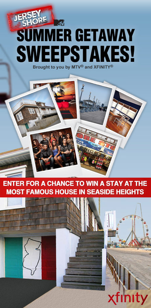 Win a week in the Jersey Shore beach house sweepstakes!