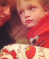 Maci Bookout reunites with her son Bentley after Spring Break 2012 in Daytona Beach