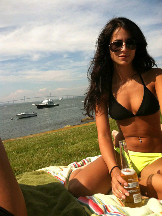 MaryJane in a bikini from The Pauly D Project