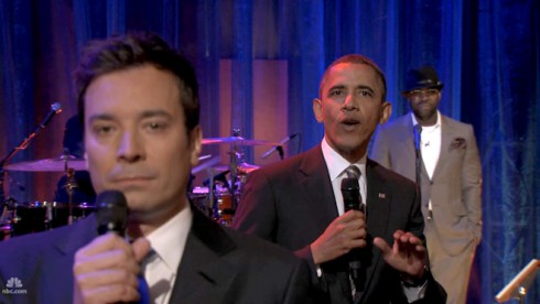 Barack Obama slow jams the news on Late Night with Jimmy Fallon