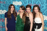 HBO Girls cast at the Girls Premiere in New York City on April 4 2012