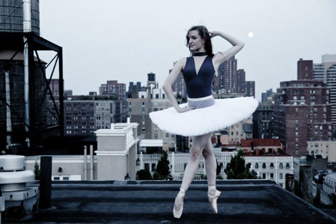 American ballet dancer Joy Womack