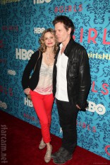Kyra Sedgwick and Kevin Baconat the HBO Girls Premiere in New York City on April 4 2012