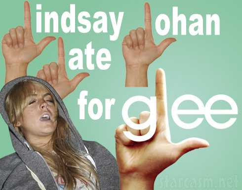Lindsay Lohan reportedly late showing up on the set of Glee