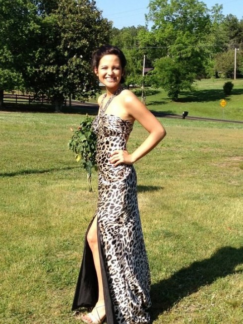 16 and Pregnant Sarah Roberts prom dress