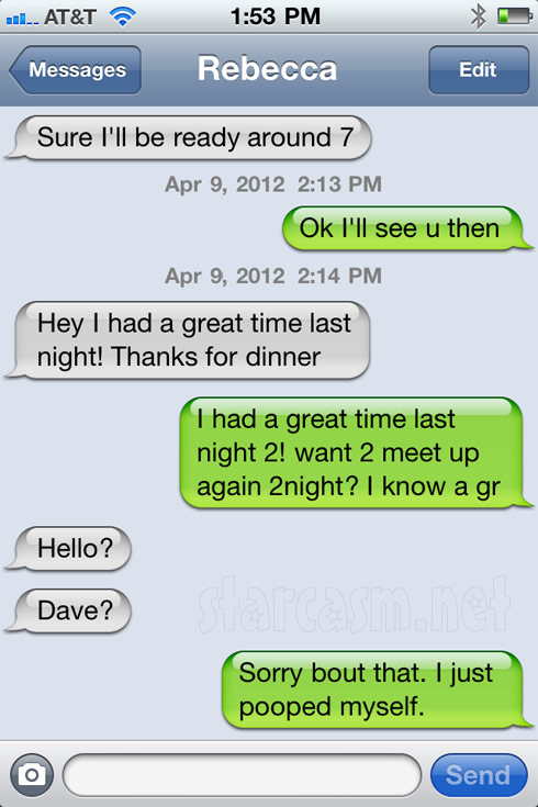 What the man who ran into the bear while texting might have been texting