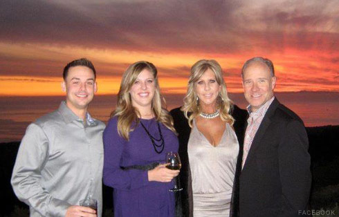 Ryan Culberson, Briana Wolfsmith, Vicki Gunvalson and Brooks Ayers