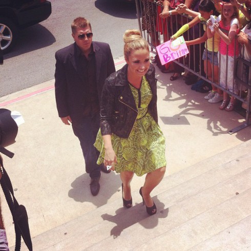 Demi Lovato X Factor Season 2 auditions in Austin Texas
