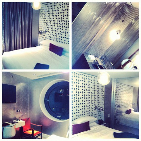 Maci Bookout's hotel roon in New York City for the Teen Mom Season 4 Reunion