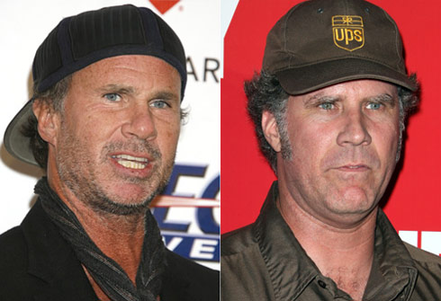 Red Hot Chili Peppers drummer Smith a Will Ferrell doppelganger * starcasm.net