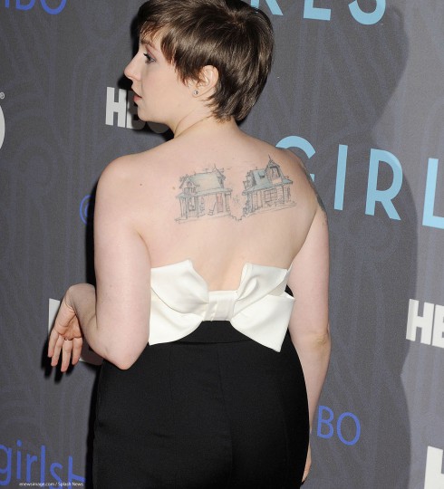 Lena Dunham Tattoos List Meaning Storybook Tattoos Photos 