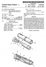 Phil Robertson Duck Commander duck call patent page 1