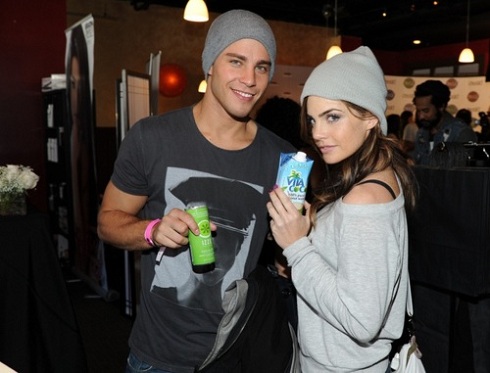 Dean Geyer and Jillian Murray