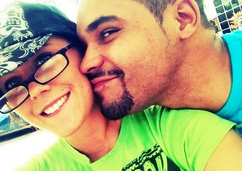 Jenelle Evans and Kieffer Delp