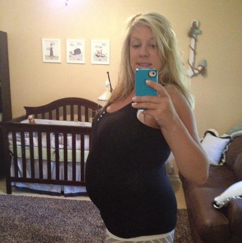 Briana Culberson's baby bump