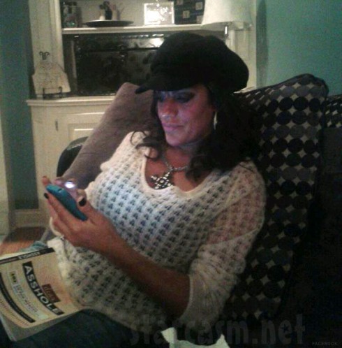 Brooks Ayers' ex Nicolette Catanzarite poses with the book Dear Asshole