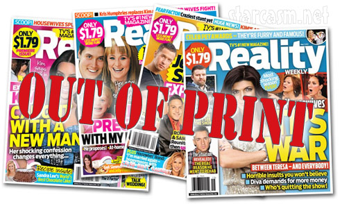 Reality Weekly is going out of print, to return as digital app only