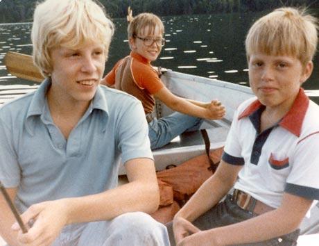 Deadliest Catch's Sig Hansen as a boy with brothers Edgar Hansen and Norman Hansen