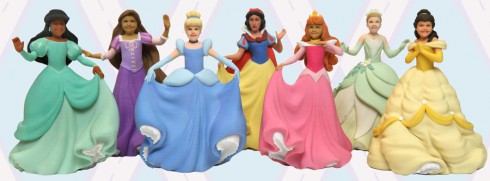 Custom Disney princess figurines with your child's likeness offered at Walt Disney World Resort